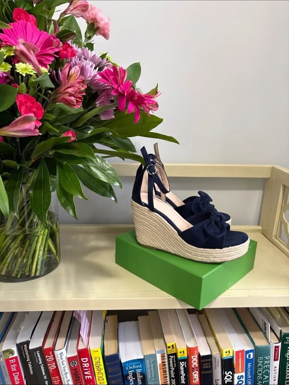 Rilista Wedge Sandals with Bow knot - Picture 2 of 11